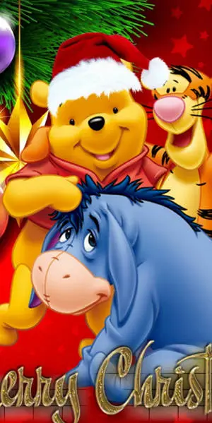 Adorable Winnie The Pooh iPhone Wallpaper
