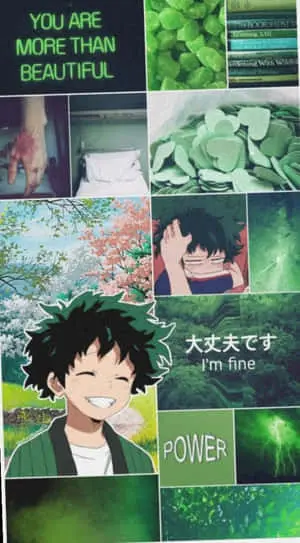 Aesthetic Deku Green Plants