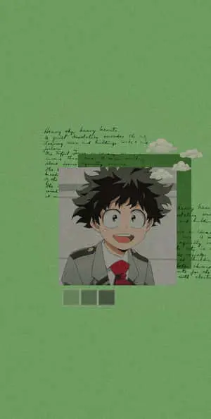 Aesthetic Deku Student Uniform