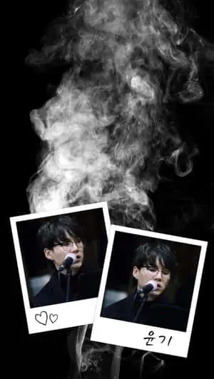 Agust D in a Bold and Dynamic Pose