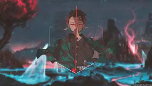 Anime Boys Cute Tanjiro Demon Slayer