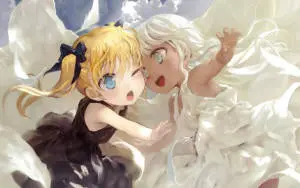 Black And White Anime Kids