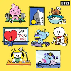 BTS X BT21 | Cuteness Explosion