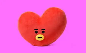 BT21 Tata Heart Plush