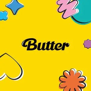 BTS Butter Cute Text