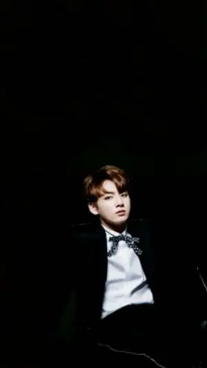 Bts Cute Aesthetic Jungkook In Black
