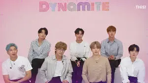 BTS Dynamite Pastel Pink