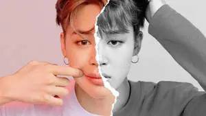BTS Jimin Half Face