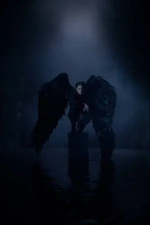 BTS Jung Kook Cute Dark Angel