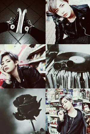 BTS Member V Punk Aesthetic