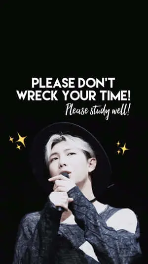 BTS Rap Monster striking a confidant pose