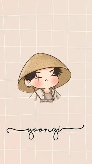 BTS Suga Cute Chibi
