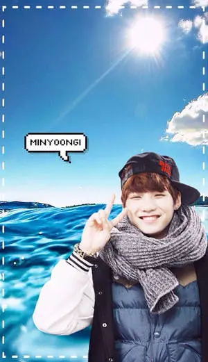 BTS Suga Cute Gummy Smile
