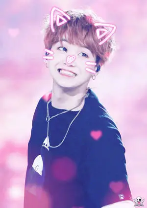 BTS Suga Cute Whiskers