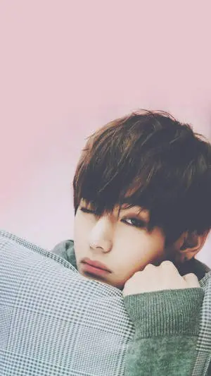 BTS Tae Hyung Winking