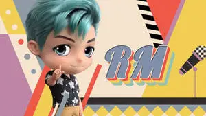 BTS Tinytan RM Retro