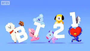 "Charming Fan Art Image of BTS Members"