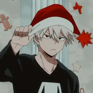 Christmas Anime Boys Katsuki