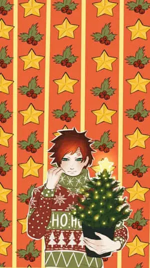 Christmas Anime Boys Gaara