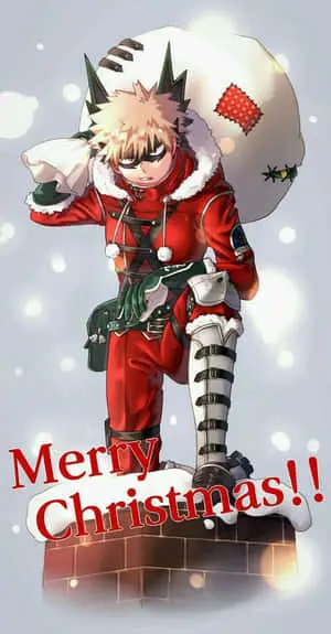 Christmas Anime Boys Bakugo
