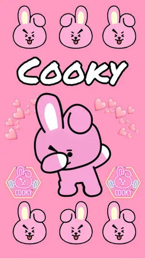 Adorable Cooky BT21 in a Dab Pose