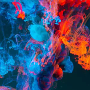 Cool iPad Pro Color Wispy Art