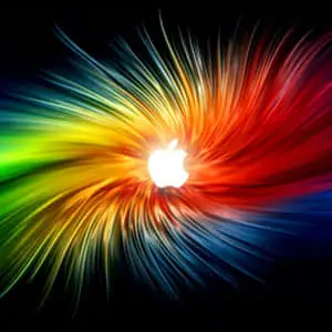Cool iPad Pro Color Swirl
