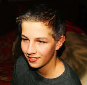 Cute Aesthetic Teenage Boy Smile