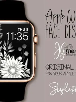 Cute Apple Watch Face Stylista