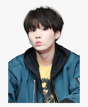 Cute BTS Suga Pouting