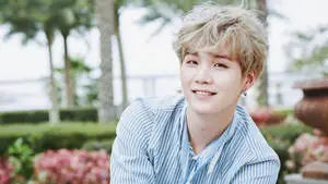 Cute Casual Suga BTS