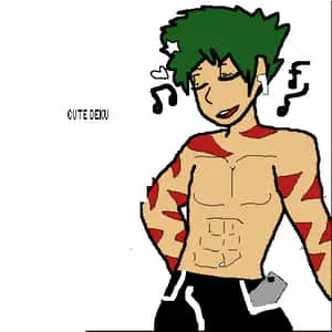 Cute Deku Art Picture