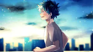 Cute Deku Walking Picture