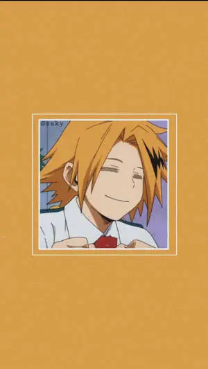 Cute Denki On Yellow