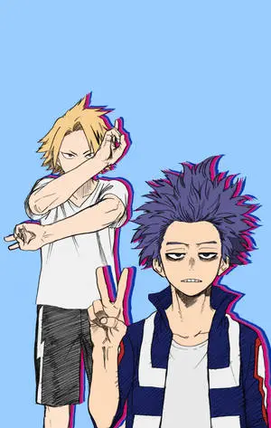 Cute Denki And Hitoshi