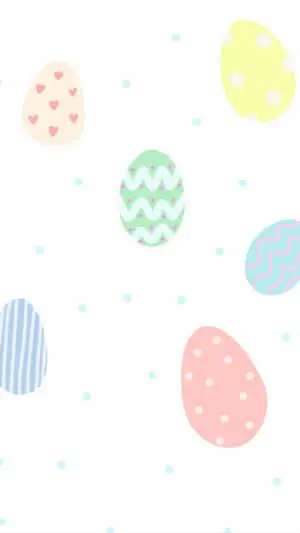 Celebrate Easter with this Cheerful Cute Easter Iphone Wallpaper 