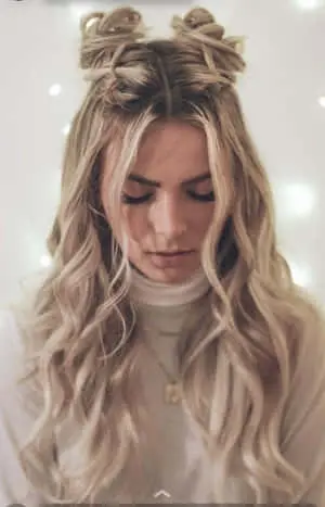Chinese Ladder Braid Cute Hairstyle Picture