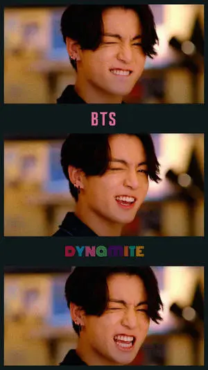 Cute Jungkook BTS Dynamite Collage