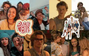 Cute Outer Banks Cast Collage
