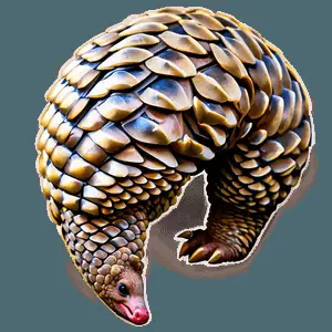 Cute Pangolin PNG 06212024