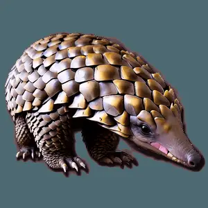 Cute Pangolin PNG 06212024
