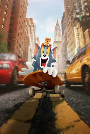 Cute Tom And Jerry On Skateboard