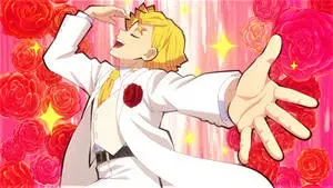 Cute Zenitsu Singing In White Suit