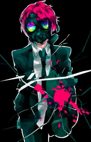 Cyberpunk Anime Boy Art