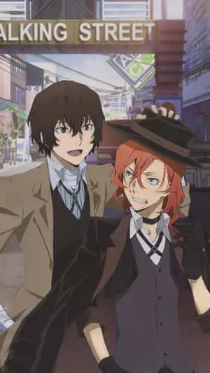 Dazai Osamu And Chuuya Nakahara Getting Silly