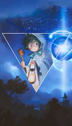 Deku Cute Blue Artwork 