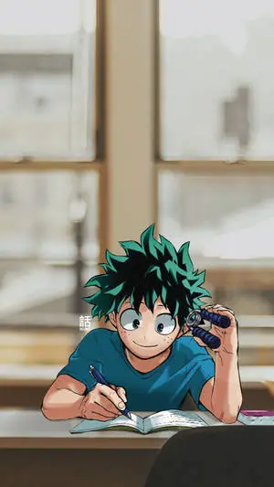Deku Cute Writing 