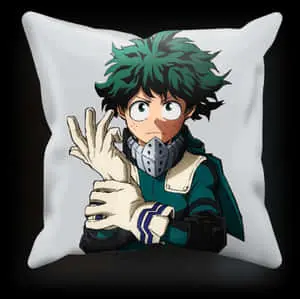 Deku Hero Costume Pillow