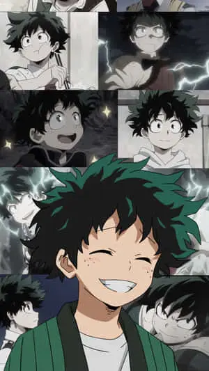 Deku Manga Collage Picture