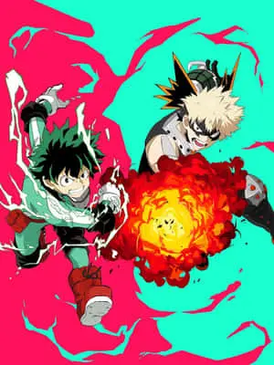 Deku And Bakugo Quirk Picture